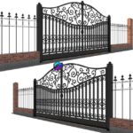 مدل سه‌بعدی دروازه و نرده کلاسیک | Classic gate and fence