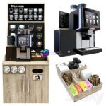 میز کافی به همراه قهوه ساز و اکسسوری قهوه | Coffe Shop WMF | Coffe Shop WMF 1500S