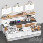 کافی شاپ به همراه ویترین کیک و دسر| Coffeeshop | Coffeeshop 2 1