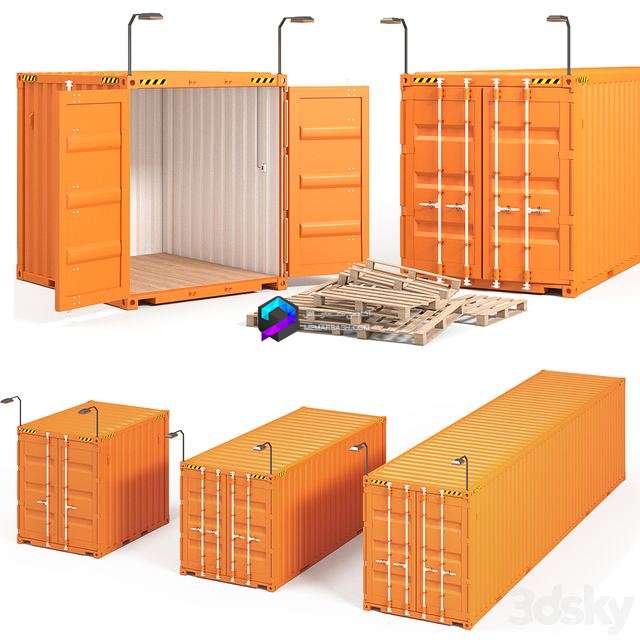 Container 10, 20, 40 ft 0