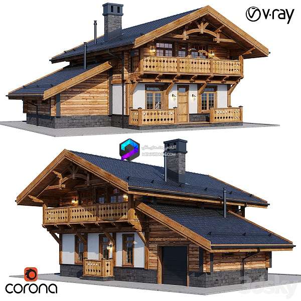مدل خانه روستایی سنتی | Country House