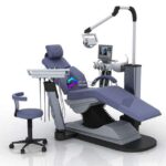 مدل یونیت دندان‌پزشکی با تجهیزات جانبی | Dental setting | Dental setting 0