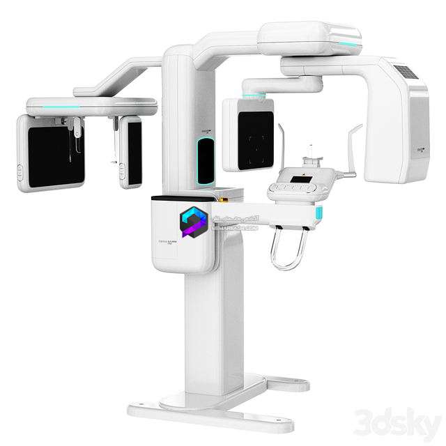 مدل دستگاه تصویربرداری توموگراف سه‌بعدی دندان| Dental tomograph Genoray Papaya