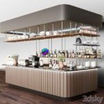 کافی شاپ به سبک مدرن با اکسسوری کافه | Design project of a cafe in a modern style | Design project of a cafe in a modern style 2. Alcohol 0
