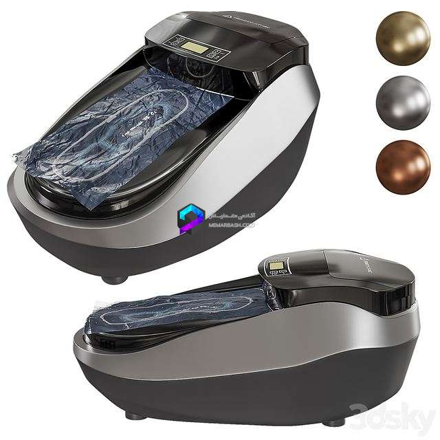 مدل دستگاه اتوماتیک کاور کفش | Device for putting on shoe covers Boot Pack Thermo