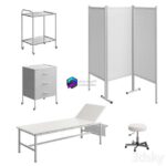 مدل ست کامل مبلمان مطب پزشک و بیمارستان | Doctor's Office Furniture Kit | Doctors Office Furniture Kit 0