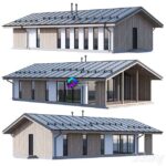 خانه مدولار پیش ساخته | Frame modular house | Frame modular house 120 m2 with PREFAB frame technology 0