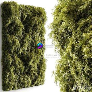 Grassfall (Branching phytowall 2.6m high and 1.7m wide)