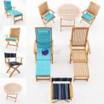 مدل سه‌بعدی مبلمان فضای باز چوبی مدرن | Harborside Collection 0