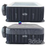 مدل سه‌بعدی استخر بادی مربعی Lay Z Spa | Inflatable Pool Lay Z Spa Square