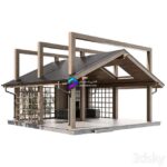 سایه بان مدرن بزرگ به همراه ست باربیکیو| Large gazebo with barbecue | Large gazebo with barbecue 1
