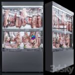 آبجکت یخچال نگهداری گوشت فروشگاهی به همراه قیمت | Meat store | Meat store
