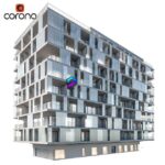 ساختمان مسکونی مدرن | Modern residential building | Modern residential building 03 1
