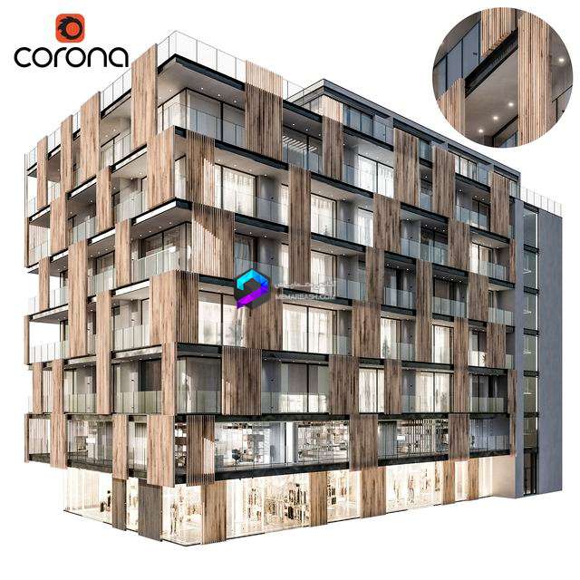 ساختمان مسکونی مدرن | Modern residential building