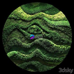 Moss wall