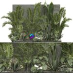 مدل سه‌بعدی گیاهان خارجی تزئینی | Outdoor Plant 239 0