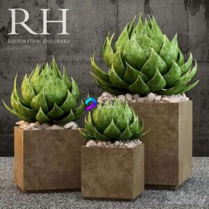 Restoration Hardware metera planter 0
