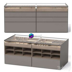 Rimadesio Altair (Island cabinet for wardrobe)