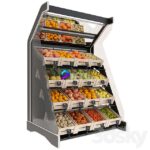استند فروش انواع میوه به همراه لیبل قیمت | Shelves with Products | Shelves with Products fr