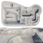 مدل سه بعدی زمین اسکیت | Skate park | Skate park