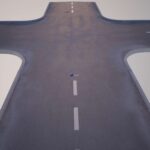 مدل سه بعدی مدل تقاطع خیابان | Street intersection | Street intersection