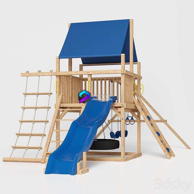 The Bailey Climber Swing Set 0