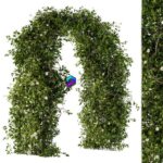 مدل سه‌بعدی پرگولای گیاهی با پوشش سبز | The Plants Pergola