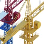 مدل جرثقیل برجی ساخت و ساز | Tower crane | Tower crane