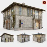 خانه قدیمی دو طبقه سبک وینتیج| Vintage Cottage in vence Style | Vintage Cottage in vence Style