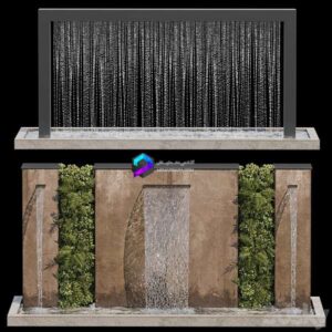 Waterfall Fountains Cascade 05