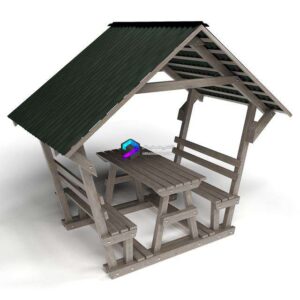 Wooden arbor 2