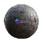 تسکچر دیوار سنگی باستانی ترک خورده | ancient stone wall 62 07 1 memarbash.com