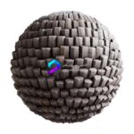 تکسچر ستون های سنگی بازالت طبیعی | basalt columns 65 75 1 memarbash.com