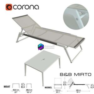 b&b MIRTO MI200CL recliner 0
