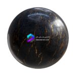 تکسچر سنگ مرمر سیاه با رگه های طلایی | black gold marble 62 91 1 memarbash.com