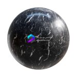 تکسچر سنگ مرمر سیاه با رگه های سفید | black gold marble 62 92 1 memarbash.com