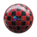 تکسچر کاشی سنگ مرمر طرحدار مشکی قرمز | black red marble tiles 62 70 1 memarbash.com