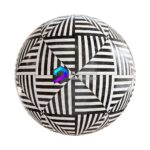 تکسچر کاشی سنگ مرمر طرحدار مشکی سفید | black white marble tiles 65 15 1 memarbash.com