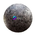 تکسچر بتن رنگ شده مشکی ترک خورده | cracked painted concrete 62 76 1 memarbash.com