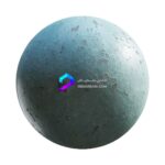تکسچر پلاستر دیوار فیروزه ای پوسته شده | cyan painted plaster wall 64 23 1 memarbash.com
