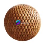 تکسچر کاشی بتنی طرحدار نارنجی | patterned clay tiles 65 91 1 memarbash.com