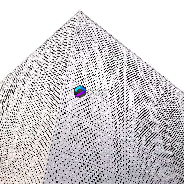 مدل صفحه فلزی مشبک | perforated metal panel N7 1