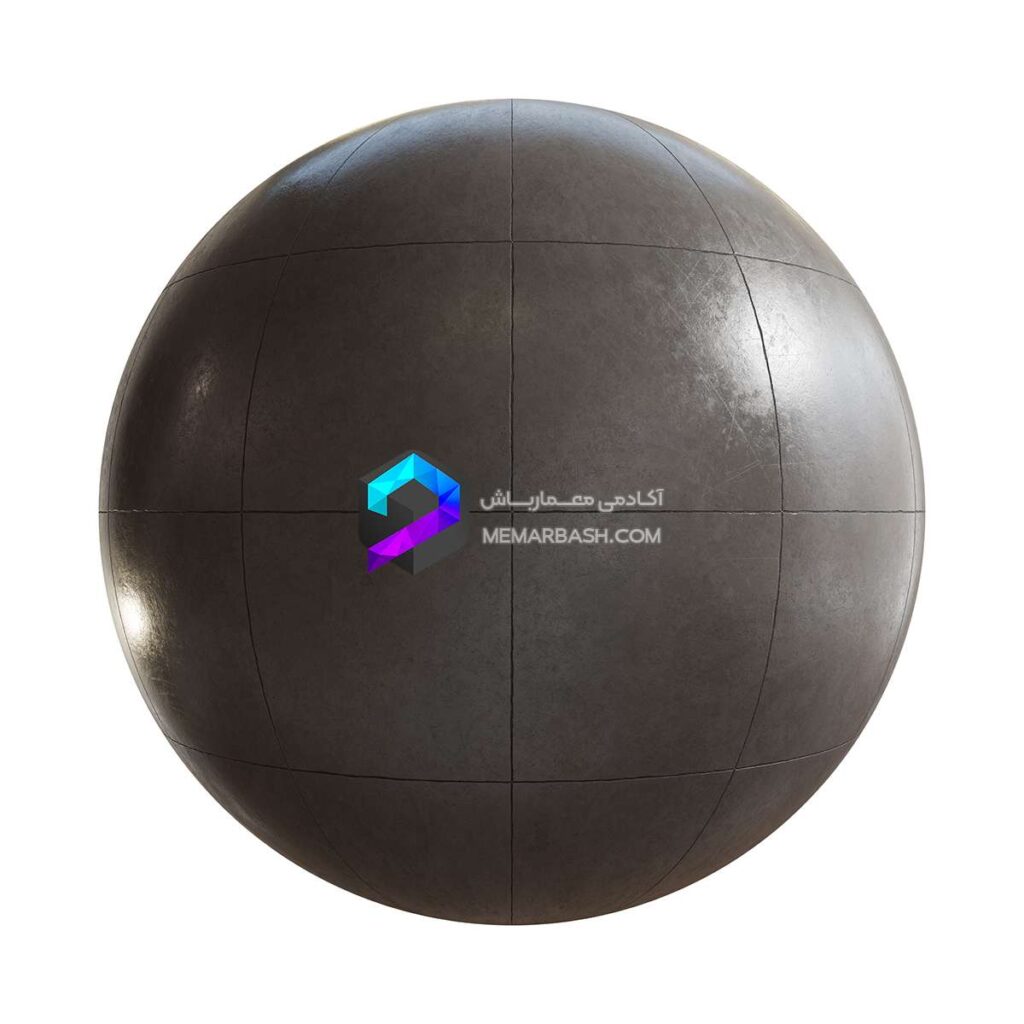 تکسچر دیوار بتنی پولیش شده تیره