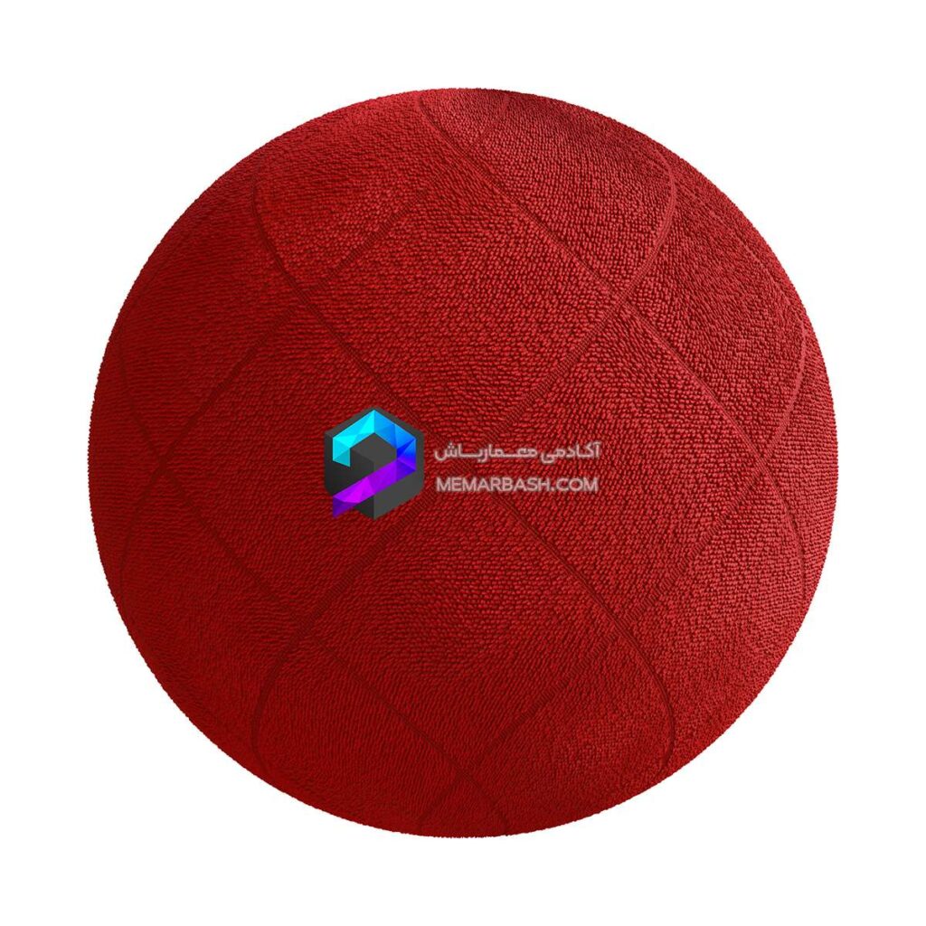 تکسچر پارچه میکروفایبر قرمز