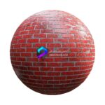 تکسچر دیوار آجری قرمز | red painted brick wall 63 41 1 memarbash.com
