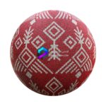 تکسچر بافت ژاکت کریسمسی قرمز و سفید | red white holiday knit 62 35 1 memarbash.com