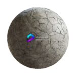 تکسچر بتن با ترک های سطحی | rough cracked concrete 65 42 1 memarbash.com