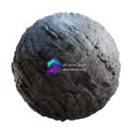 تکسچر سنگ و صخره طبیعی خاکستری | rough grey rock 64 90 1 memarbash.com