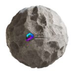 متریال سنگ ماسه ای خاکستری بافت خشن | rough grey sandstone 65 19 1 memarbash.com