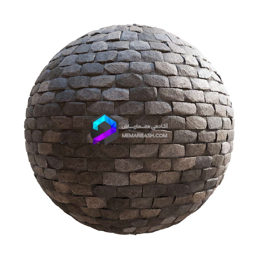 تسکچر دیوار سنگی آجری